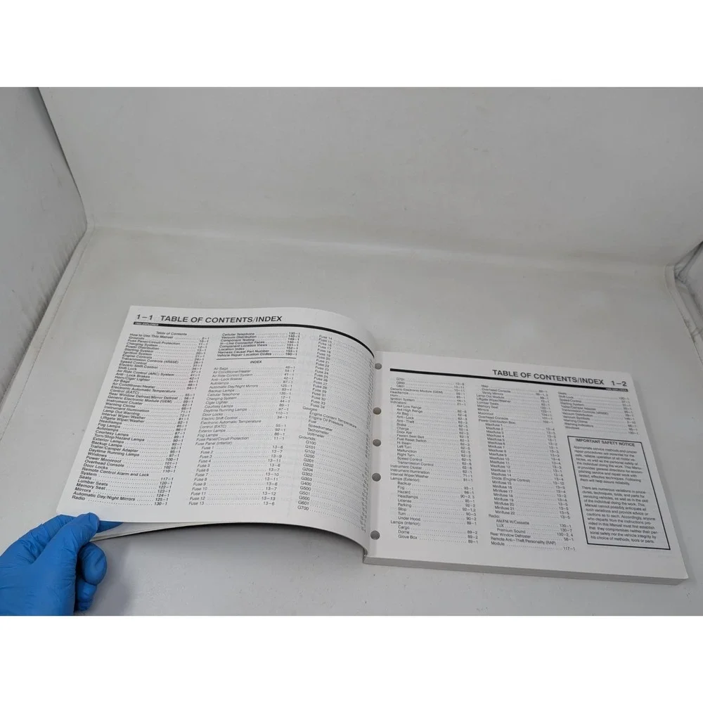 1995 Ford Explorer  Vacuum And‎ Electrical Trouble Shooting Shop Manual VETM OEM